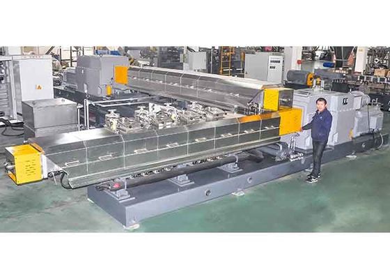 Parafuso gêmeo reativo da série de TSR que combina o trabalho estável da eficiência elevada da extrusora